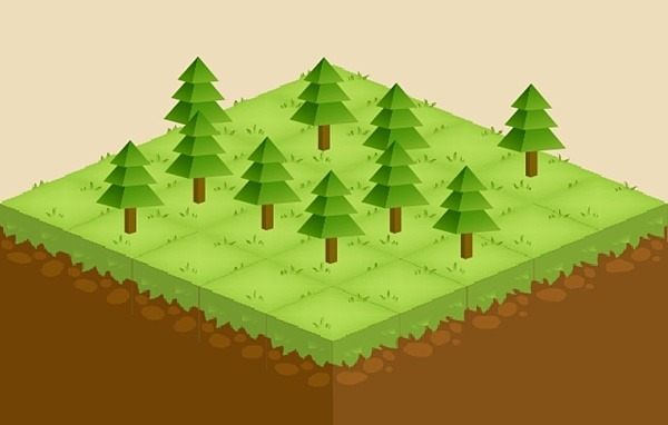 Screenshot der App Forest.