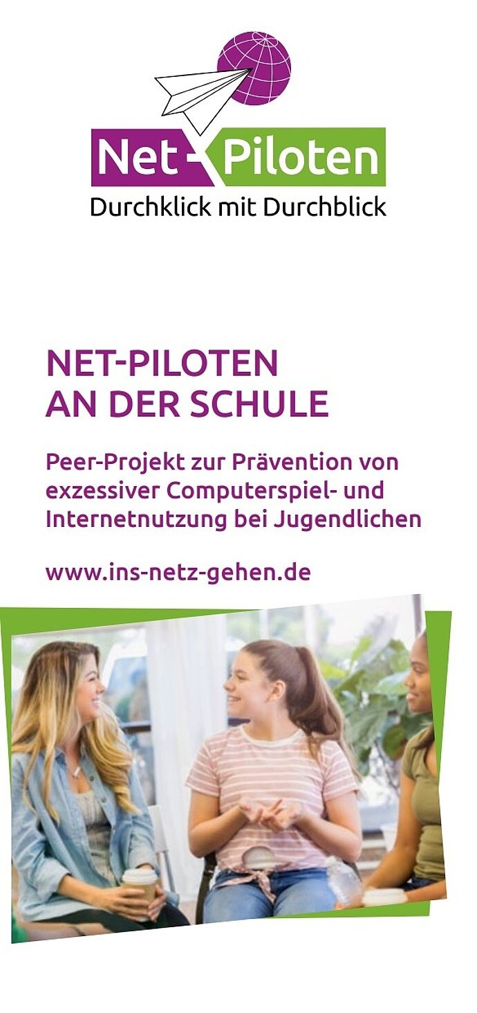 Titelbild Flyer Net-Piloten an der Schule