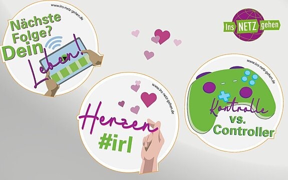 Sticker von Ins Netz Gehen