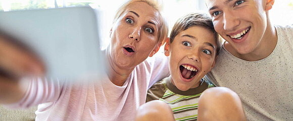 Selfie Familie